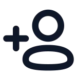 User Add SVG Icon